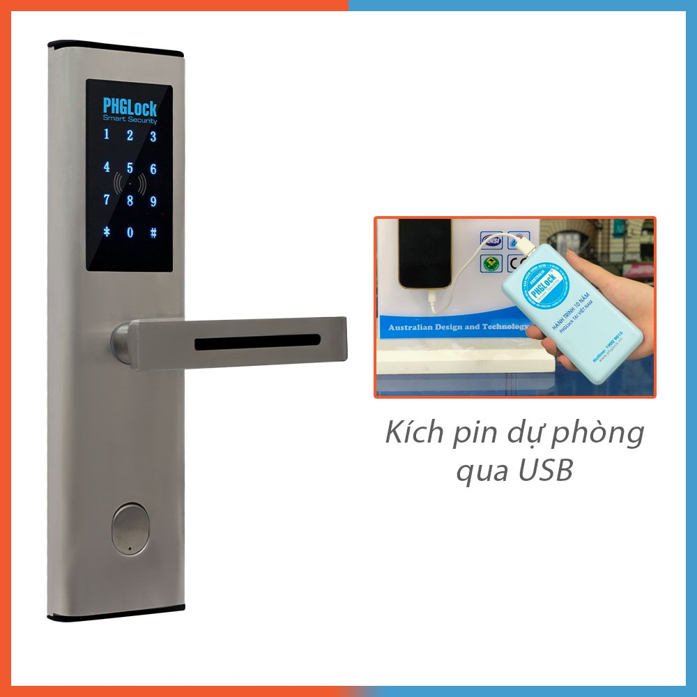 bảo dưỡng Khoá cửa điện tử PHGLock KR8181 giá rẻ