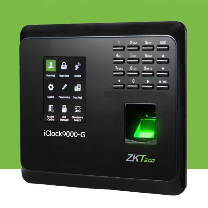 Mua Máy chấm công Zkteco Iclock 9000-G (pin + 3G + Wifi) uy tín