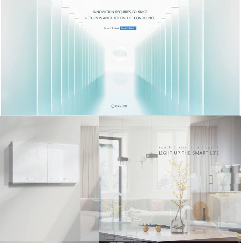 Đại lý phân phối CÔNG TẮC CẢM ỨNG THÔNG MINH T30W1Z ORVIBO