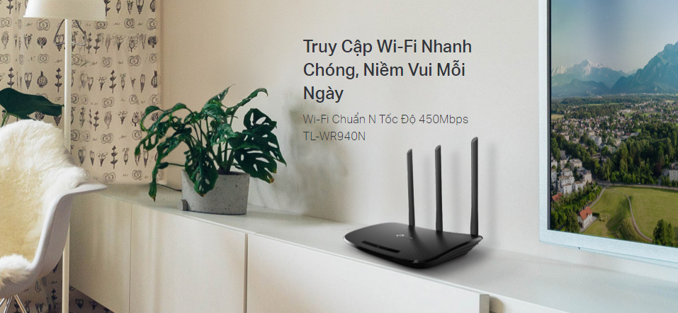 Nơi bán BỘ PHÁT WIFI TP-LINK TL-WR940N (VN) giá rẻ