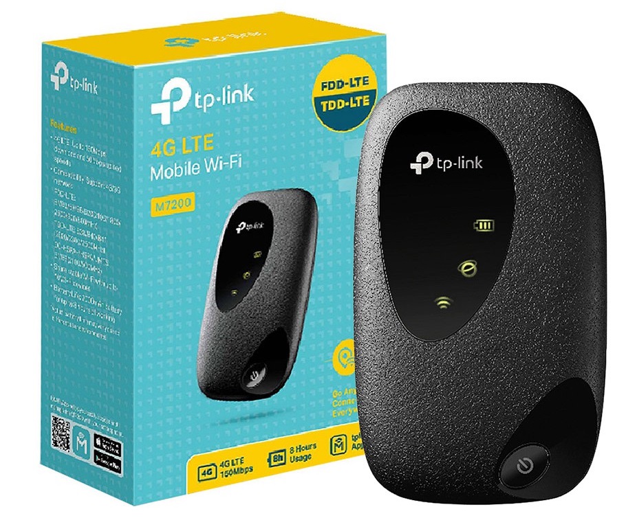 phân phối THIẾT BỊ PHÁT WIFI DI ĐỘNG TP-LINK M7200