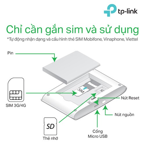 Nơi bán THIẾT BỊ PHÁT WIFI DI ĐỘNG 4G TP-LINK M7300 giá rẻ