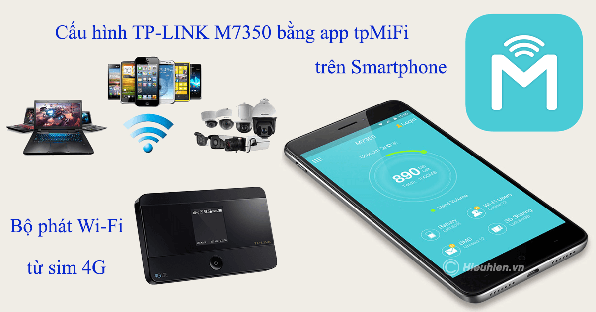 địa chỉ bán THIẾT BỊ PHÁT WIFI DI ĐỘNG TP-LINK M7350 giá rẻ