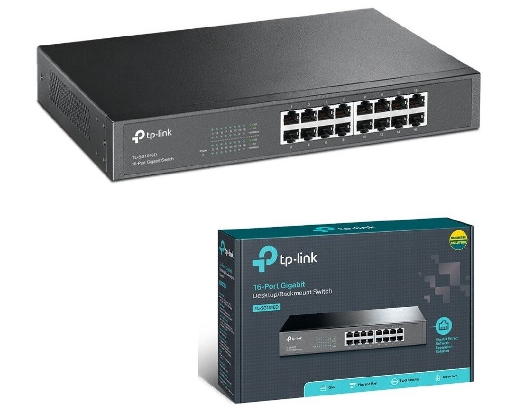 phân phối THIẾT BỊ CHIA MẠNG TP-LINK TL-SG1016D