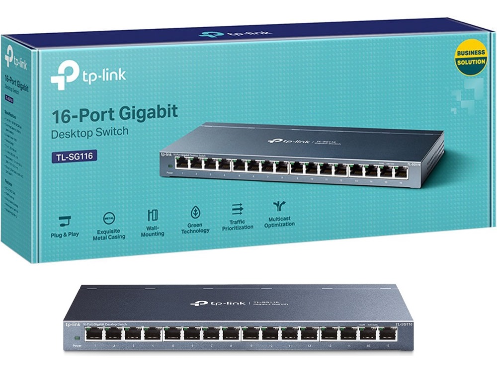 Bán THIẾT BỊ CHIA MẠNG TP-LINK TL-SG116 giá rẻ