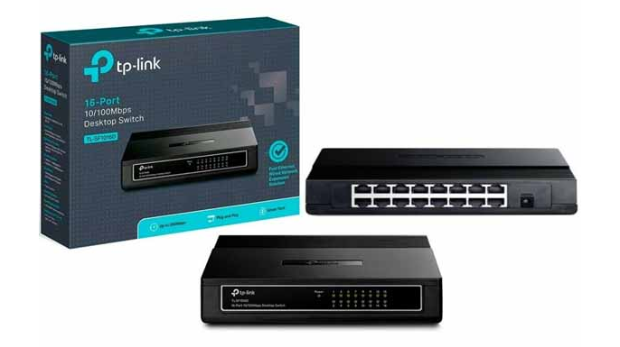 phân phối THIẾT BỊ CHIA MẠNG TP-LINK TL-SF1016D