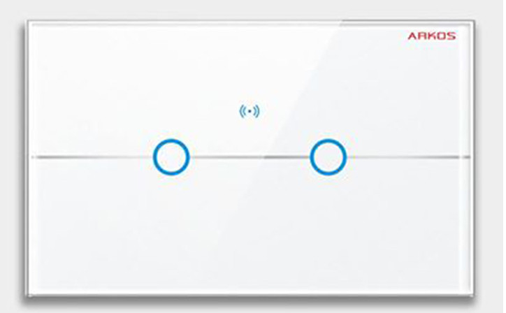 Phân phối CÔNG TẮC CẢM ỨNG 2 NÚT ĐIỀU KHIỂN TỪ XA ARKOS AR6