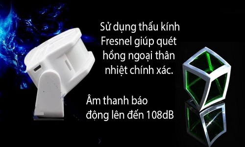 Báo động cảm biến chuyển động có remote TRANFORMER KS-SF12R