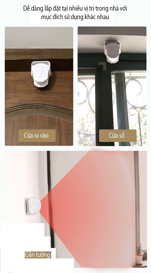 Báo động cảm biến chuyển động có remote TRANFORMER KS-SF12R