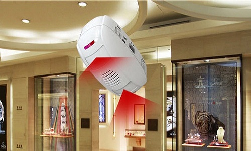 Báo khách hai chiều không dây dùng cho cửa hàng, siêu thị KERUI KR-M55