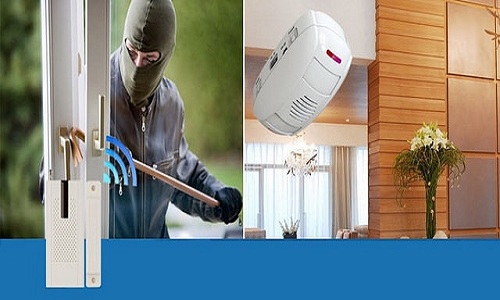 Báo khách hai chiều không dây dùng cho cửa hàng, siêu thị KERUI KR-M55