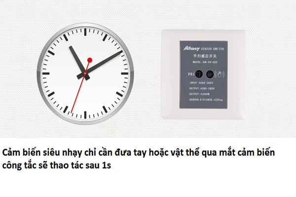 Công tắc cảm biến chuyển động tầm gần Allmay AM-SS-03C