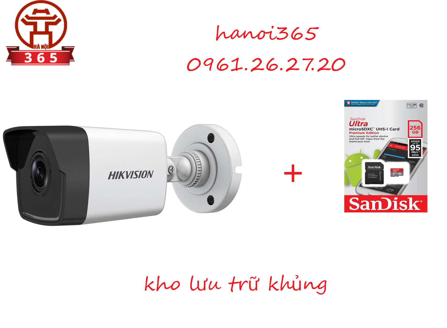 Lắp đặt, sửa chữa Camera IP HIKVISION DS-2CD1043G0E-IF uy tín nhất Hà Nội