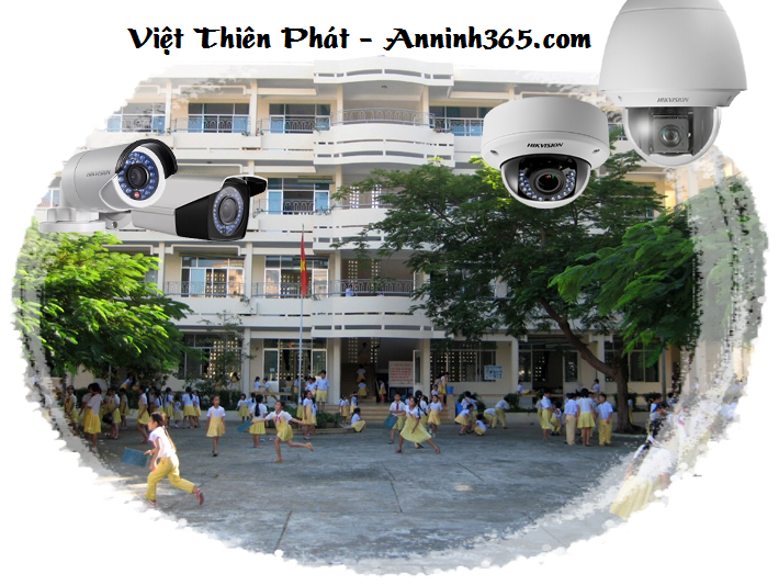 Camera quan sát tại trường học