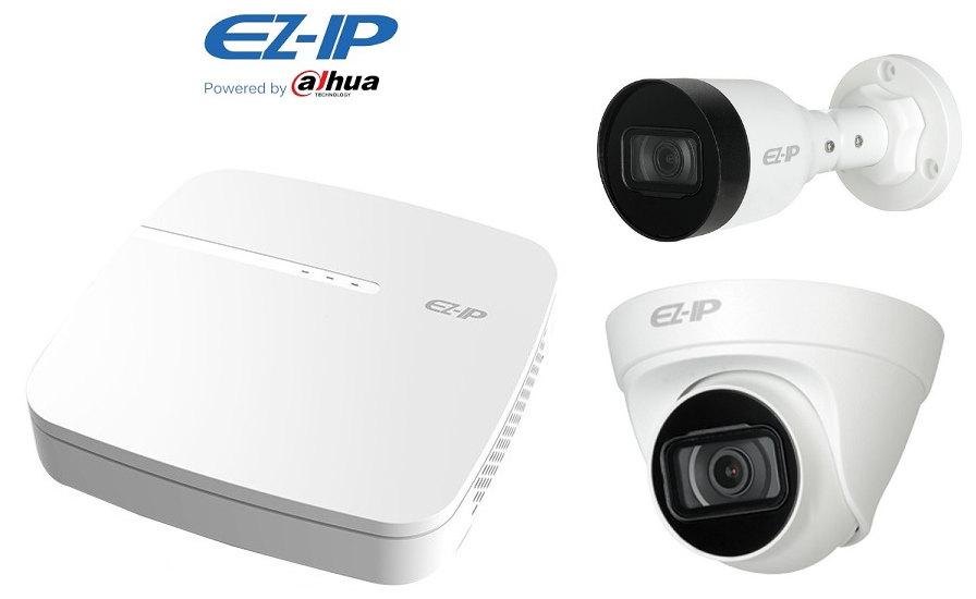Bán BỘ 1 CAMERA IP 2.0MP EZ-IP (TRONG NHÀ HOẶC NGOÀI TRỜI) giá rẻ
