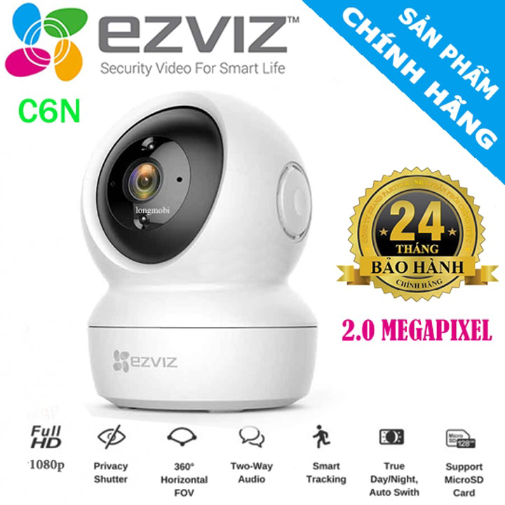 Đại lý phân phối CAMERA WIFI EZVIZ CS-C6N 1080P (C6N)