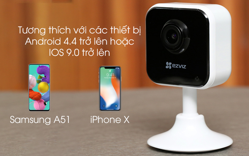 Lắp đặt Camera trong nhà Ezviz CS-C1HC 1080P Chính Hãng tại Hà Nội
