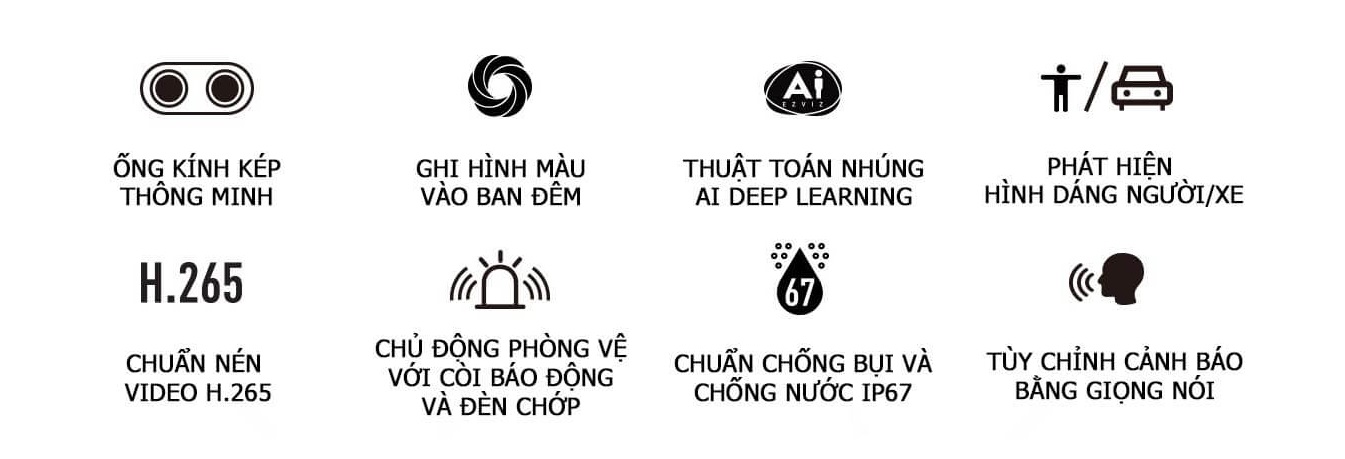 Mua bán Camera thân wifi Ezviz C3X CS-CV310-C0-6B22WFR