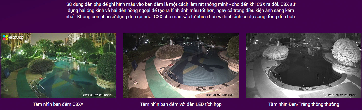 Lắp đặt Camera thân wifi Ezviz C3X tại Hà Nội