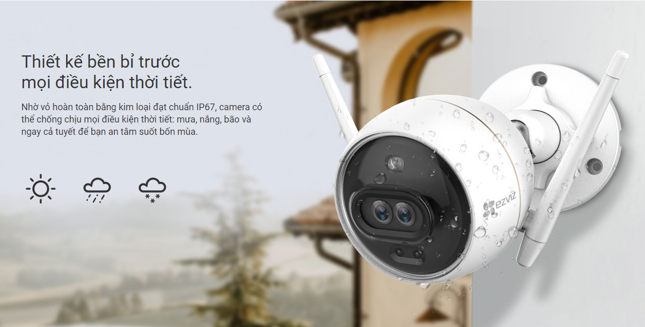 Mua bán Camera thân wifi Ezviz C3X CS-CV310-C0-6B22WFR giá rẻ