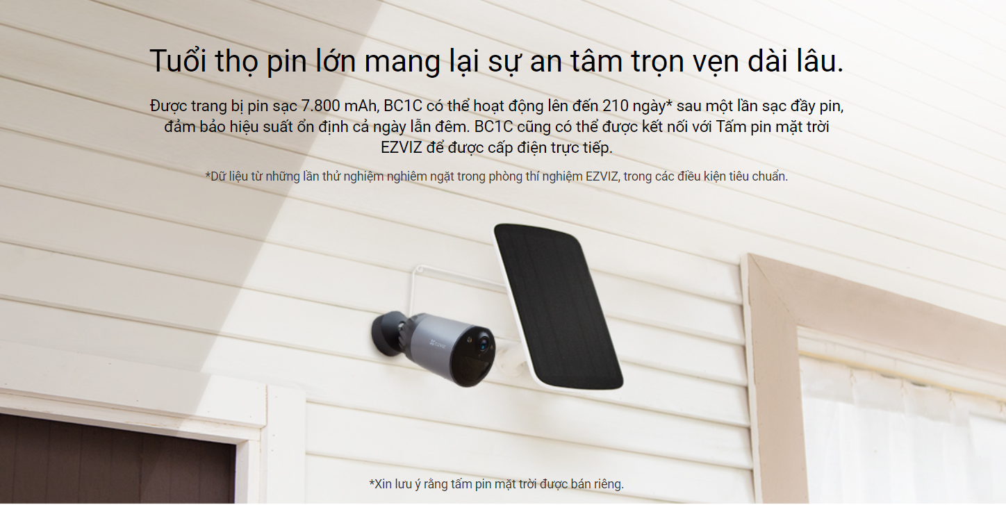 Bán Camera chạy Pin Ezviz BC1C