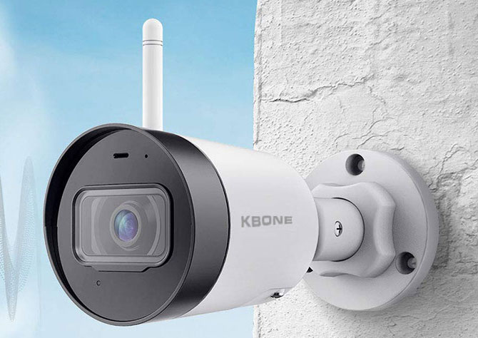 Bán và lắp đặt Camera IP Wifi 4.0MP KBONE KN-4001 WN tại Hà Nội