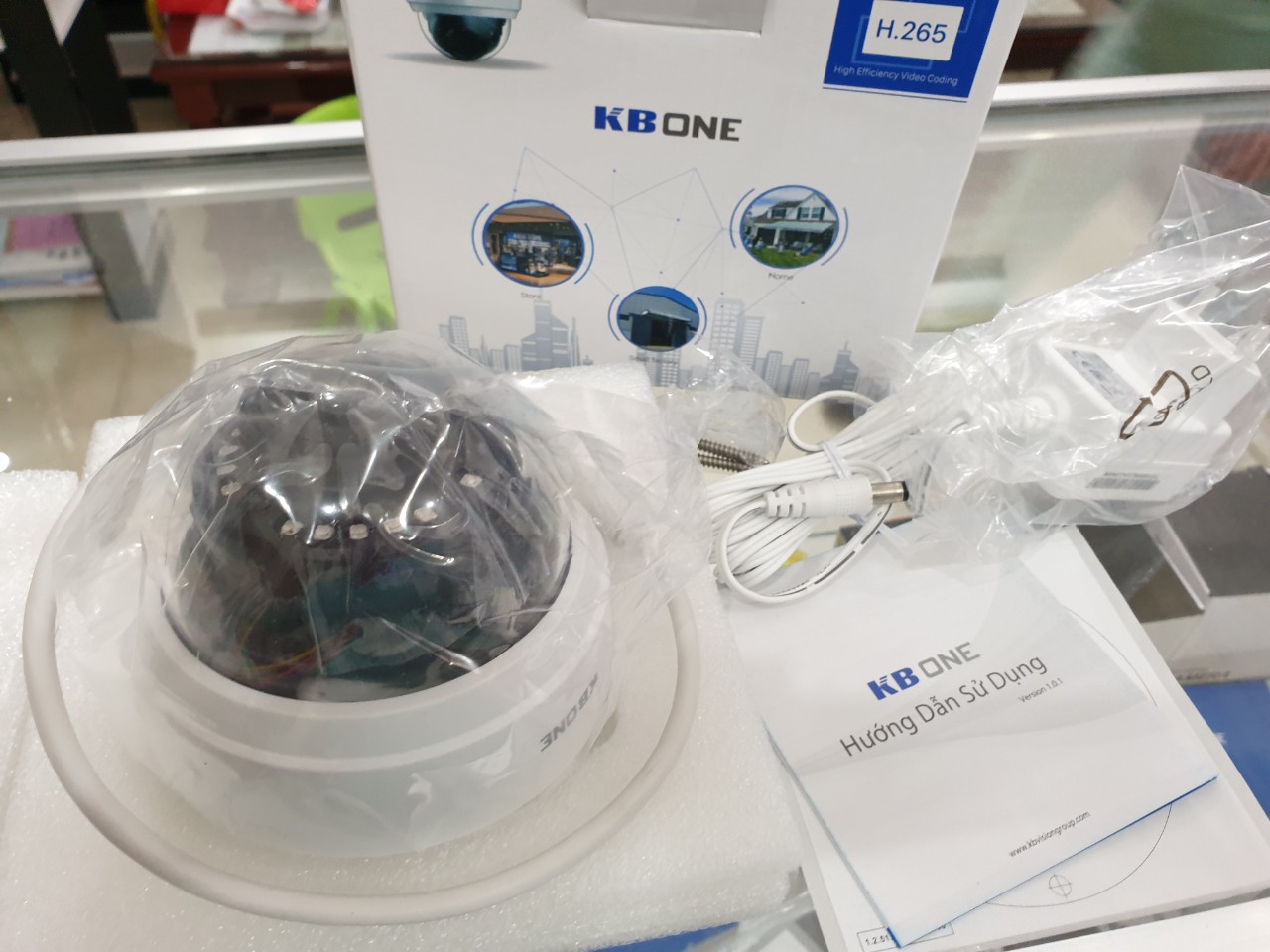 Camera IP Wifi Dome 2.0MP KBONE KN-2002WN - Được Phân Phối Tại An Ninh 365