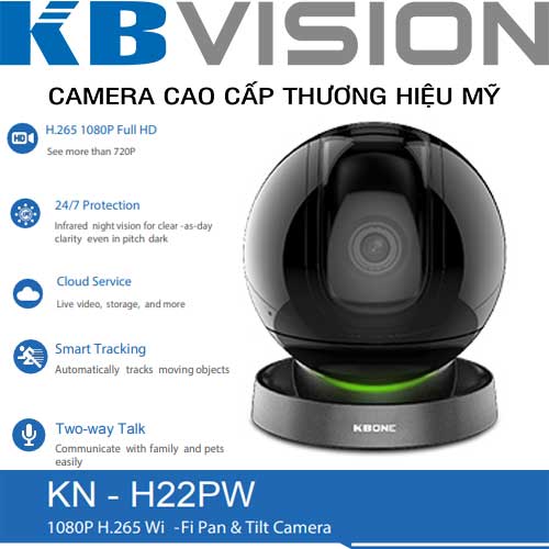 phân phối CAMERA IP WIFI 2MP KBONE KN-H22PW