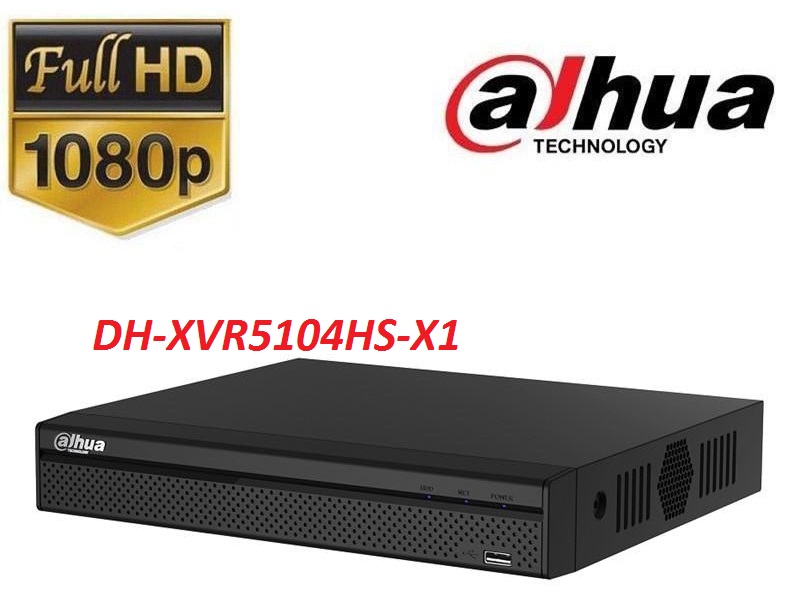 Đại lý phân phối ĐẦU GHI 4 KÊNH DAHUA DH-XVR5104HS-X1
