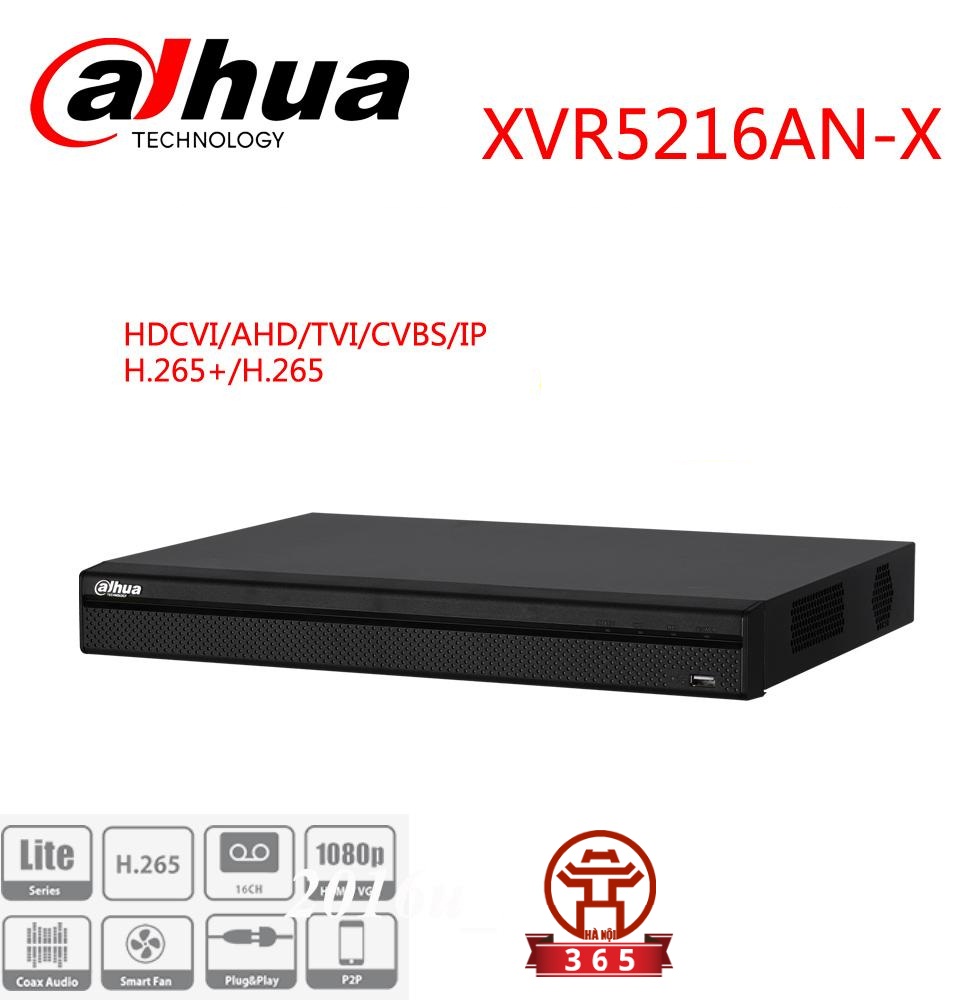 Phân phối ĐẦU GHI HÌNH 16 KÊNH DAHUA DH-XVR5216AN-X