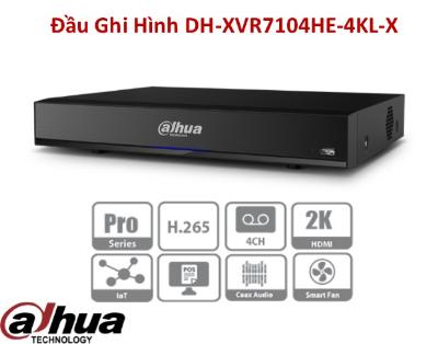 Phân phối ĐẦU GHI HÌNH 4 KÊNH DAHUA DH-XVR7104HE-4KL-X