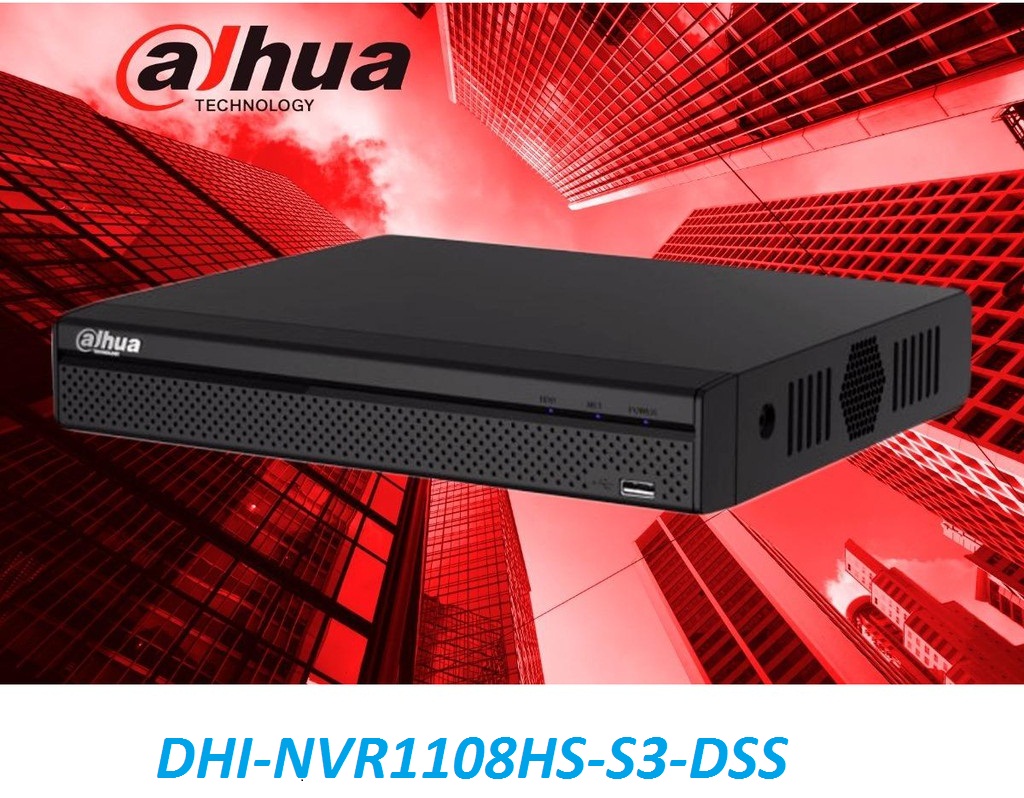 Phân phối ĐẦU GHI HÌNH 8 KÊNH DAHUA DHI-NVR1108HS-S3-DSS