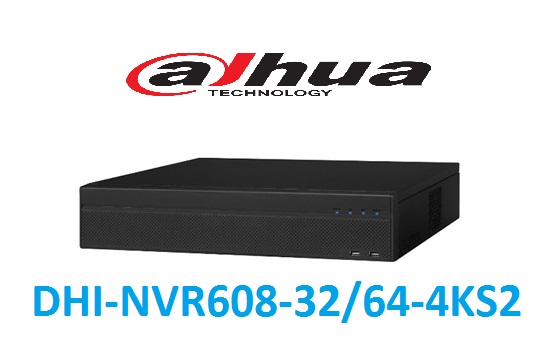 Phân phối ĐẦU GHI HÌNH NVR DAHUA DHI-NVR608-32/64-4KS2