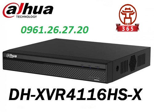 Phân phối ĐẦU GHI 16 KÊNH HDCVI DAHUA DHI-XVR4116HS-X