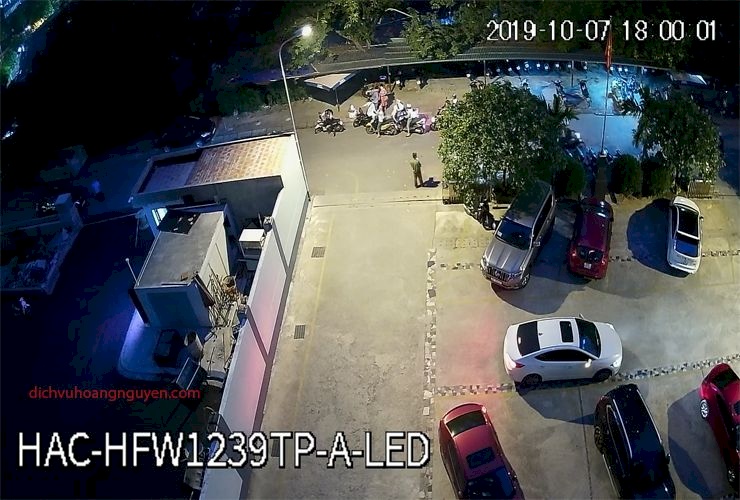 Đại lý phân phối CAMERA HDCVI 2MP FULL COLOR DAHUA DH-HAC-HFW1239TP-A-LED