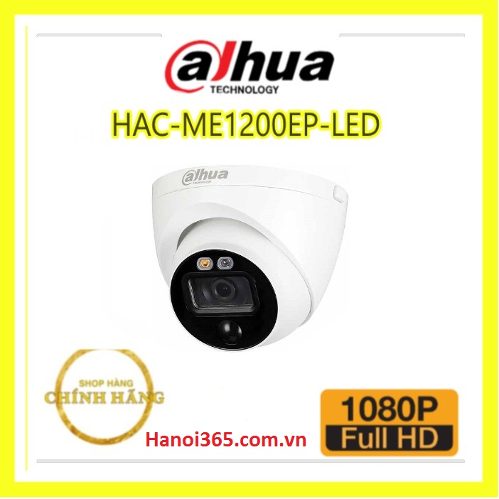 Bán CAMERA HDCVI IOT DOME 2MP DAHUA DH-HAC-ME1200EP-LED giá rẻ