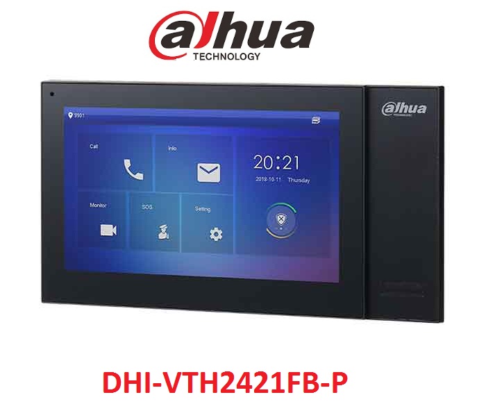 Phân phối MÀN HÌNH CHUÔNG CỬA DAHUA DHI-VTH2421FB-P