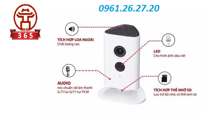 Địa chỉ bán CAMERA IP WIFI 1.3MP DAHUA DH-IPC-C15P giá rẻ