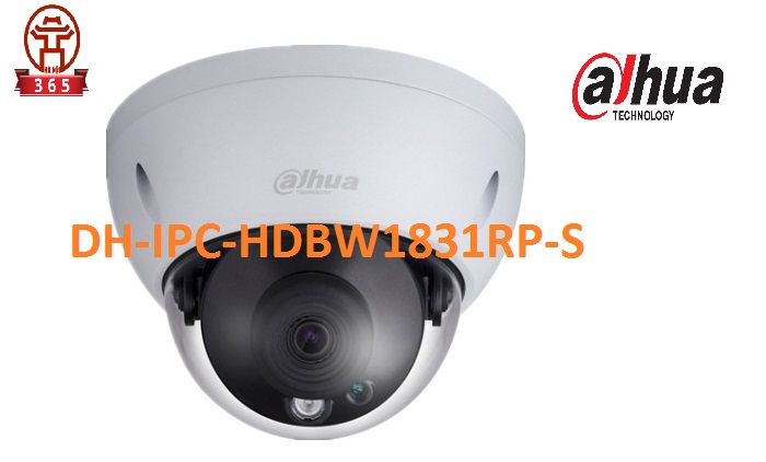 CAMERA IP DOME DAHUA DH-IPC-HDBW1831RP-S chính hãng giá rẻ