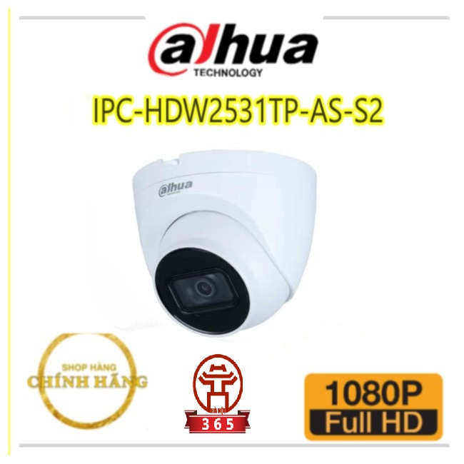 Địa chỉ bán CAMERA IP DOME 5.0MP DAHUA DH-IPC-HDW2531TP-AS-S2 giá rẻ