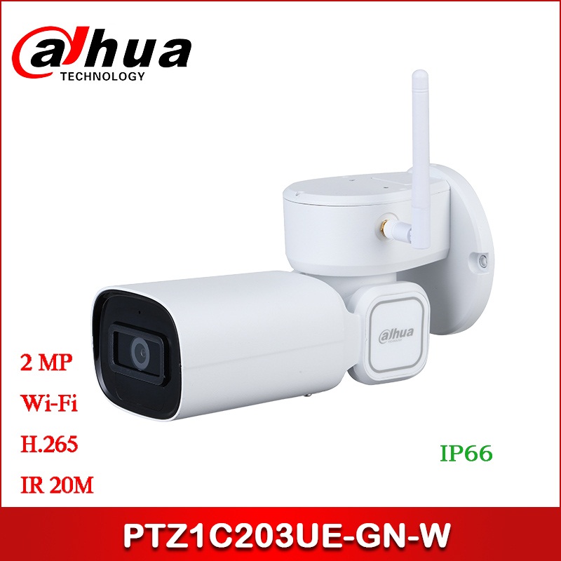 Phân phối CAMERA IP 2.0MP DAHUA DH-PTZ1C203UE-GN-W