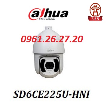 Phân phối CAMERA IP DOME 2.0MP DAHUA DH-SD6CE225U-HNI