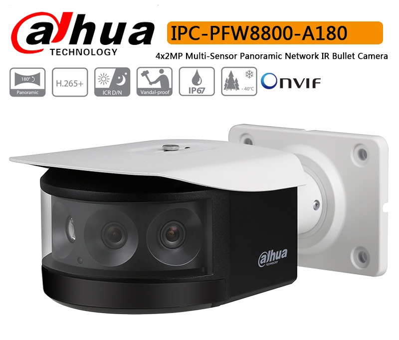 Phân phối CAMERA IP 8.0 MP DAHUA IPC-PFW8800-A180