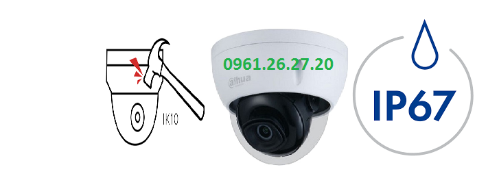 Đại lý phân phối CAMERA IP DOME 2.0 MP DAHUA DH-IPC-HDBW2231EP-S-S2