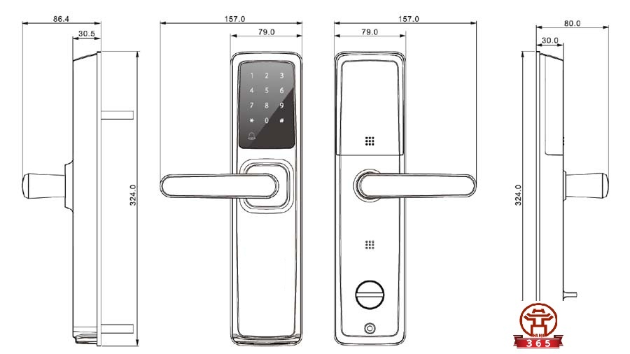 Lắp đặt KHÓA CỬA THÔNG MINH DAHUA DHI-ASL6101R giá rẻ