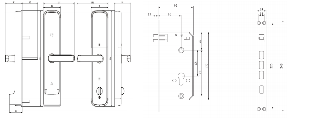Đại lý phân phối KHÓA CỬA THÔNG MINH DAHUA DHI-ASL9112R-B