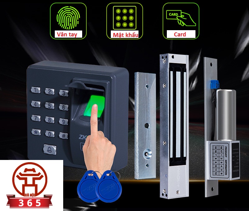 Đại lý phân phối ĐẦU ĐỌC VÂN TAY VÀ THẺ KIỂM SOÁT RA VÀO ĐỘC LẬP ZKTECO X6