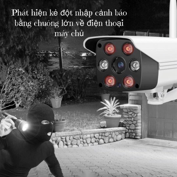 Phân phối Camera Yoosee ngoài trời soi đêm có màu Full HD-1080P