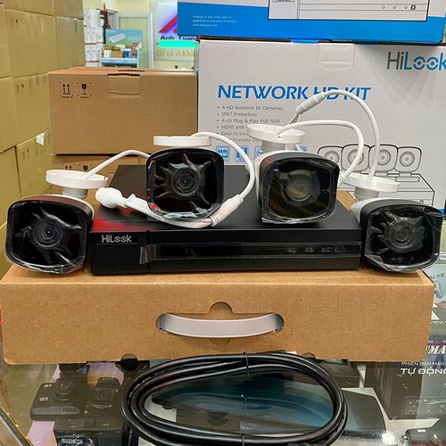 Lắp đặt Bộ Kit 4 Camera IP Hilook IK-4042BH-MH/P