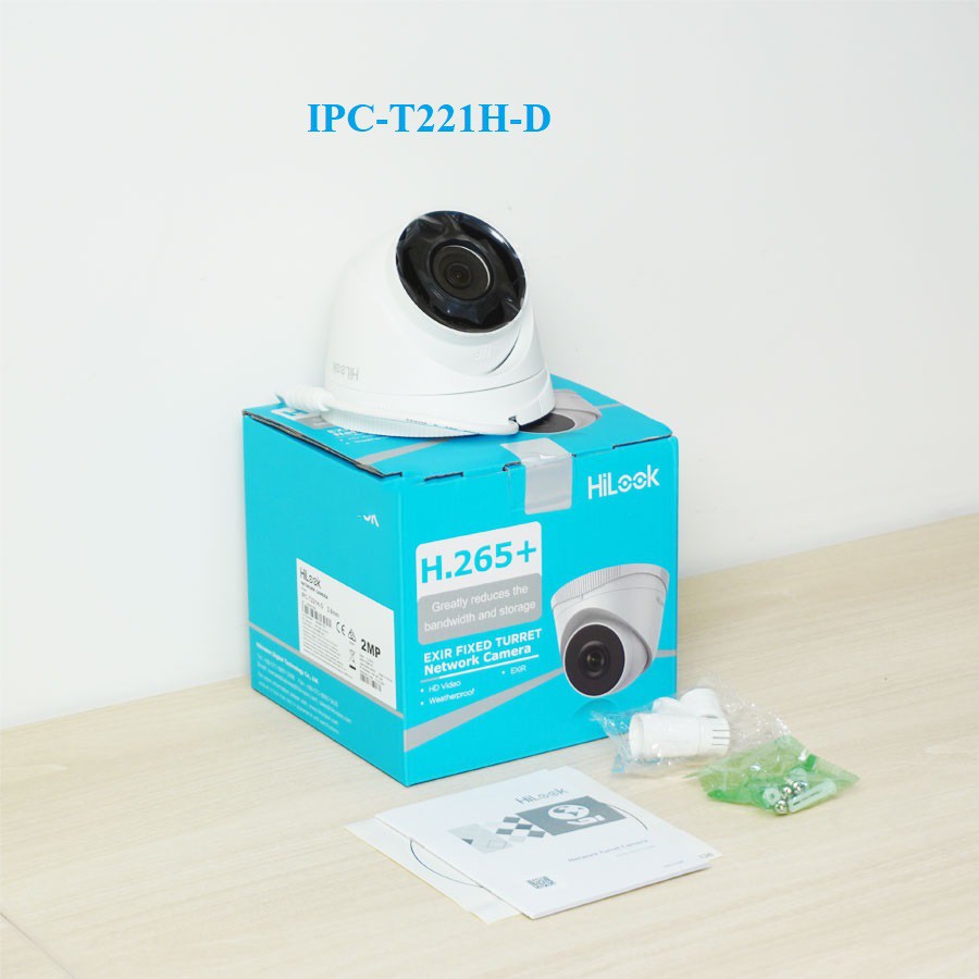 Bán Camera IP Dome 2 MP Hilook IPC-T221H-D (non POE) giá rẻ